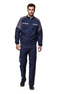 China Anti Pill Mens Work Uniforms , Soft Industrial Fashionable Work Clothes for sale