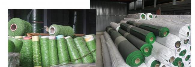 Anti - UV Black Artificial Grass For Ski 20mm PE Fire Resistant Hard Wearing