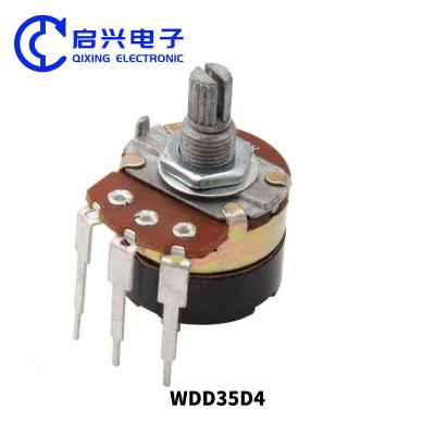 China WH138-1AK-3 Variable Potentiometer With Switch 50K Ohm for sale