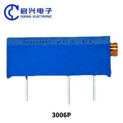 China 3006P Trimpot Trimmer Potentiometer Withstand Voltage 640V for sale