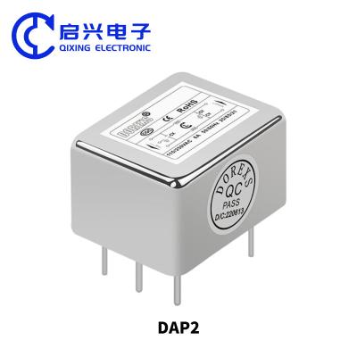 China DAP2 Low Pass Power Supply Filter PCB Mounting Single Phase EMI EMC Power Filter for sale