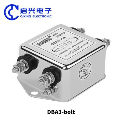 China DBA3 Bolt Single Phase Power Supply Noise Filter AC 220VAC 40a for sale
