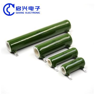 China Adjustable Wirewound Braking Resistors 100w High Power Ceramic Resistor for sale