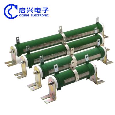 China Porcelain Tube Braking Resistors Adjustable Sliding Resistor 0.5KV-10KV for sale