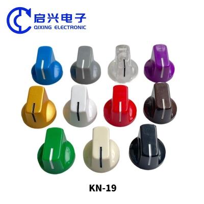 Китай KN-19-14 АБС Пластиковые гитарные заменные пуговицы для усилителей громкости и тона продается