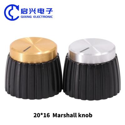 China 20X16 Marshall 6mm Spline Potentiometer Knob 500VAC Switch Adjustment for sale