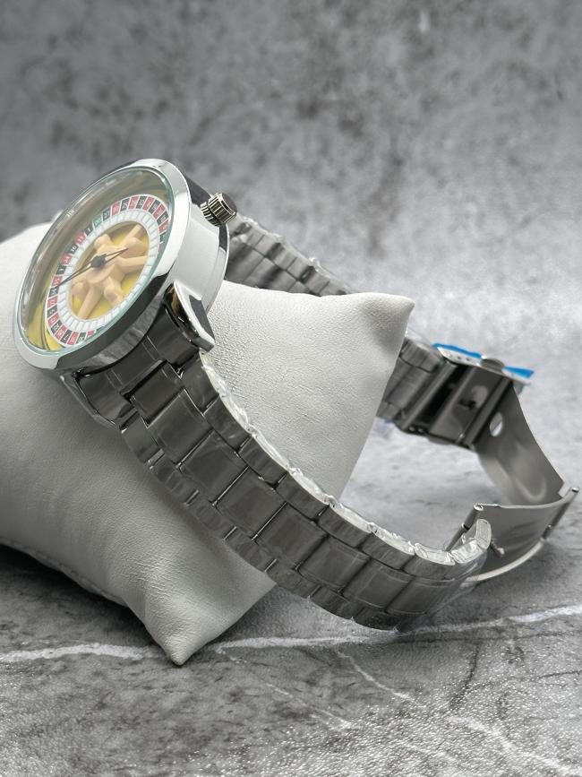 Colorful Rotating Fashion Stainless Steel Watch