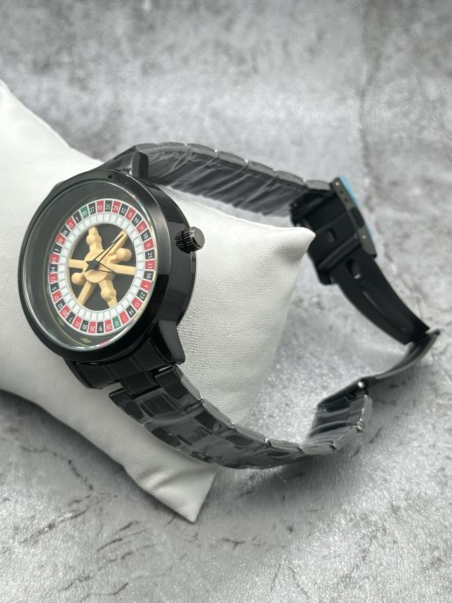 Colorful Rotating Fashion Stainless Steel Watch