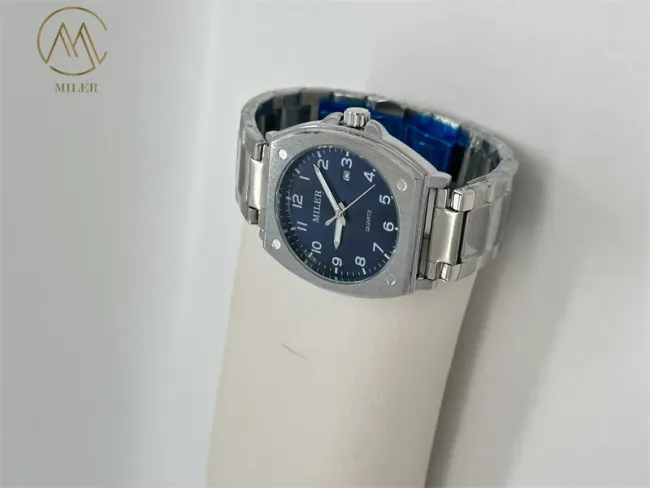 Hot Lover Luxury Watch - close-up of golden dial with hour markers