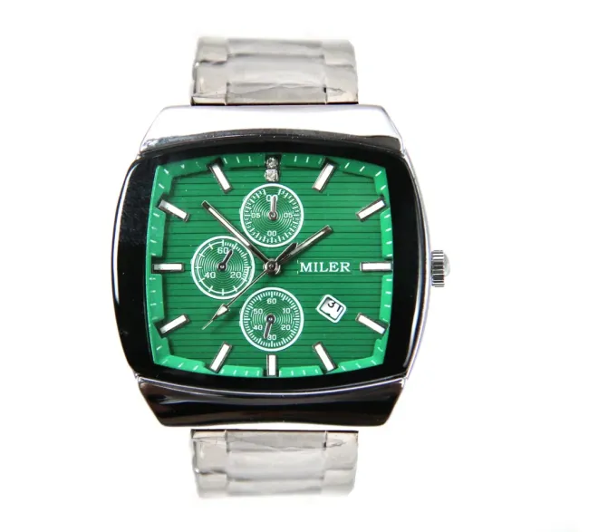 Miler watch on wrist demonstrating comfortable fit and elegant design