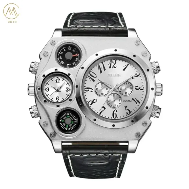 Miler ML-777 Quartz Watch front view