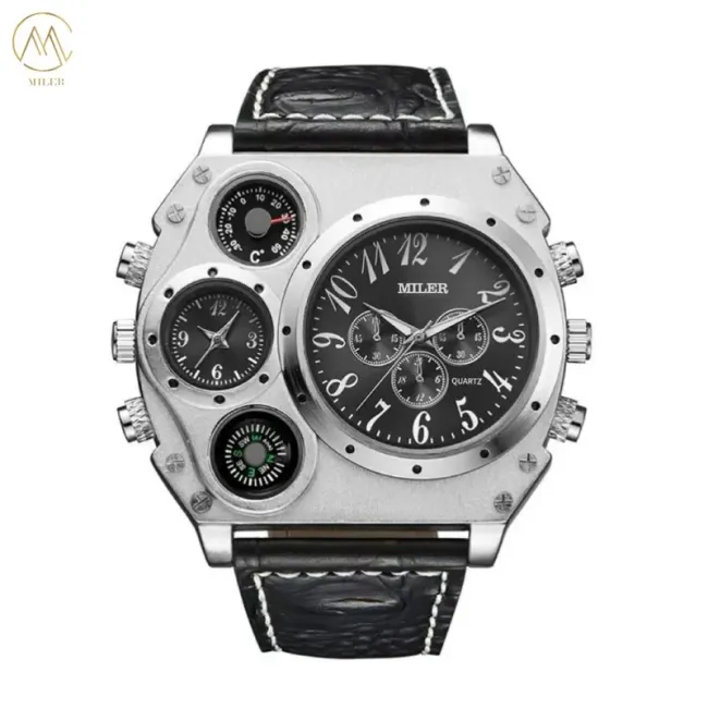 Miler ML-777 Quartz Watch close-up