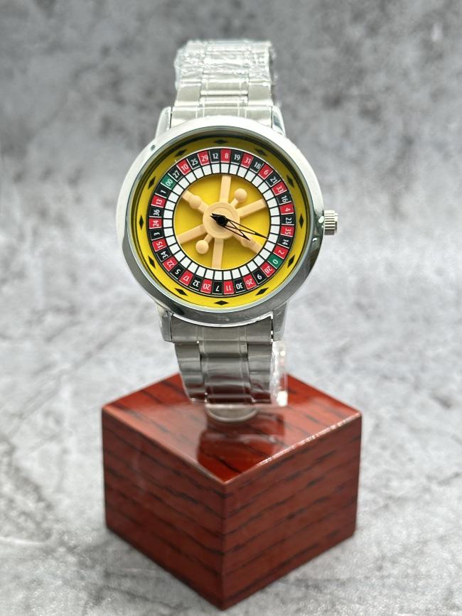 Colorful Rotating Fashion Stainless Steel Watch