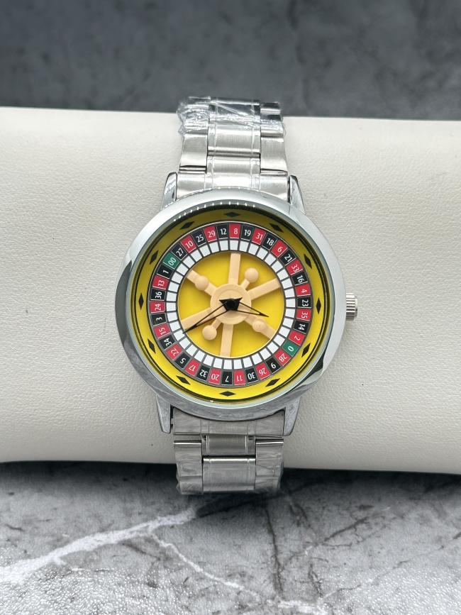 Colorful Rotating Fashion Stainless Steel Watch