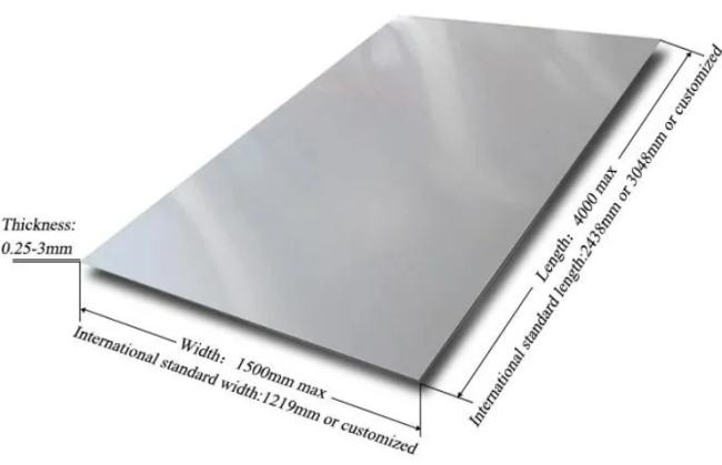 Cold Rolled Steel Sheet SPCC/Spcd/Spce