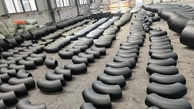 Seamless Carbon Steel Pipe Fittings Butt Weld Elbow ANSI B16.9 Cold Rolled Seamless Steel Pipe