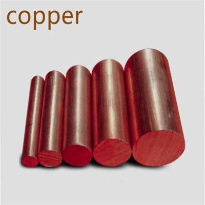 China High Purity C11000 Copper Bar 12mm Dia Solid Copper Ground Rods for sale