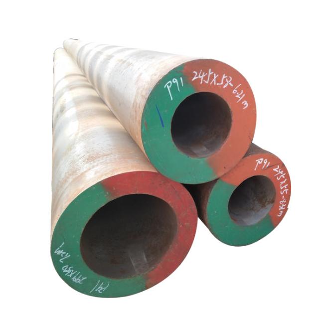 Hot Rolled Carbon Seamless Steel Pipe ST37 ST52 1020 1045 A106B Fluid Pipe