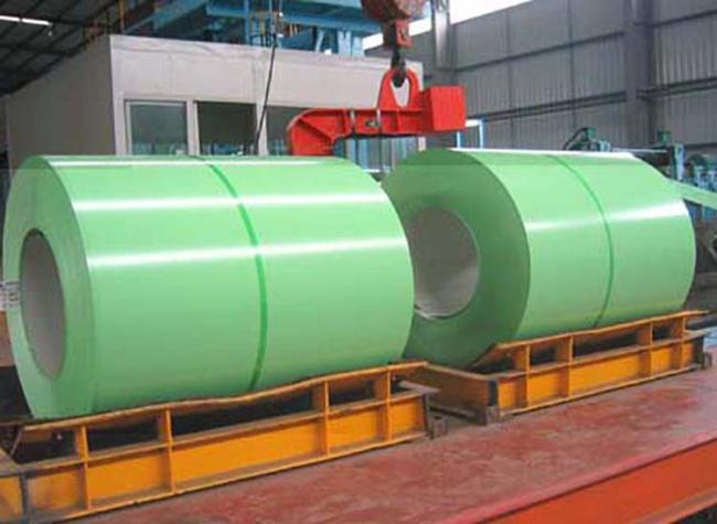 Dx51d PE PVC Plastic Film PPGI PPGL Prepainted Galvanized Steel Coil for Roofing Sheet