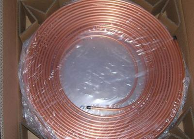China C10100 C10200 C11000 Copper Pipe Tube , 5 8 Inch Copper Pipe For Refrigerator for sale