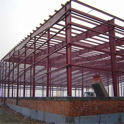 China Design Modern Q235 Prefab Metal Warehouse , EPS Wall Prefabricated Steel Warehouse for sale