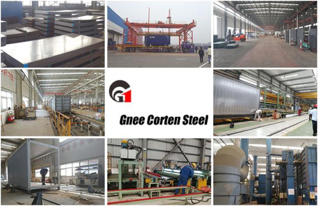 Building Material Hot Rolled Corten Steel Plate Weather Resistant Steel Plate