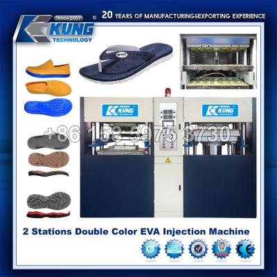 China EVA Foam Machine durável de múltiplos propósitos, máquina da modelação por injeção de 6 sapatas das estações à venda