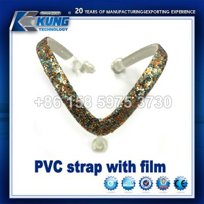China Multicolor PVC Slipper Straps for sale