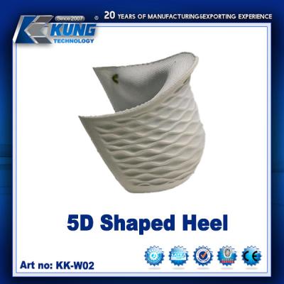 China 5D Shaped Running Shoe Heel , Multipurpose Plastic Shoe Decorations for sale