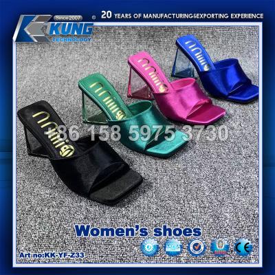 China Señora antiusura práctica High Heel, talones atractivos de la suela exterior de goma para las mujeres en venta