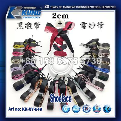 China Laço claro da multi cena durável acima, cordas de sapata iluminadas resistentes da abrasão à venda