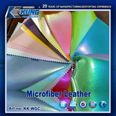 China Mildewproof Leather Microfiber Shoe Material Abrasion Resistant Width 54