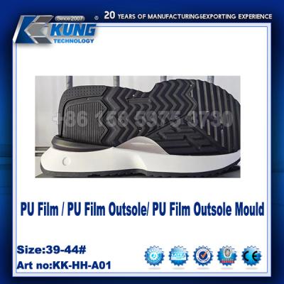 China Sneaker PU Film EVA Outer Sole Non Slip PU Film Outsole Mould for sale