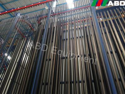 China ISO9001 Vertical Powder Coating Line Manual Overhead Conveyor System for sale