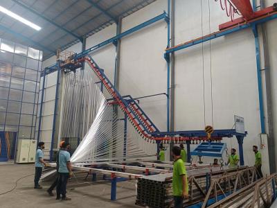 China Stainless Steel Pre Treatment Plant Powder Coating Paint Plant 10KW for sale