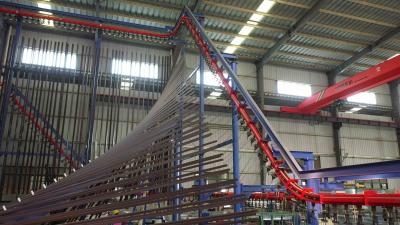 China Vertical Powder ALuminum Profile Coating Production Line From China Manufacturer for sale