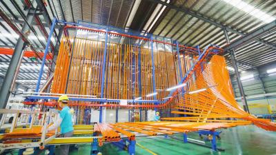 China Profiherzeugung Vertikalpulverbeschichtung Produktionslinie aus China Hersteller ABD Company zu verkaufen