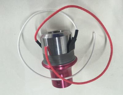 China Dukane 41D28 wires connected Ultrasonic Welding Transducer red metal body for sale