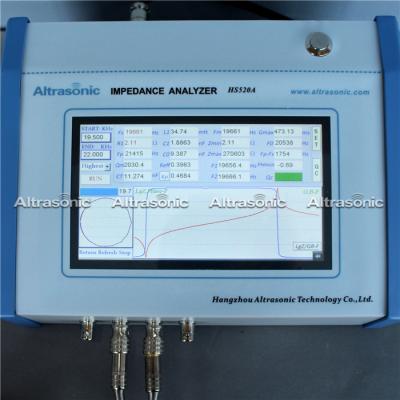 China 8 Inch Full Touch Screen Measuring Instrument For Ultrasonic Transducers and equipment, Frequency checking for sale