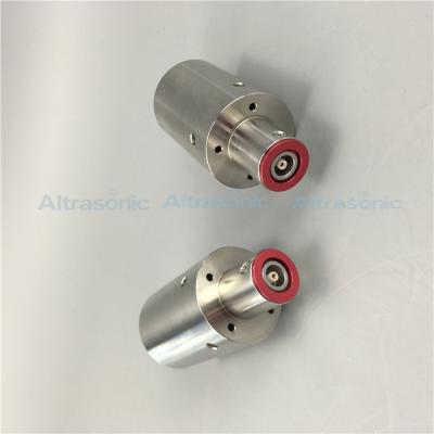 China Heat Resistance 2 Ceramic Discs Ultrasonic Welding Transducer 25mm Ceramic Diameter for sale