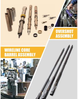 China Triple Tube Core Barrel Assembly / NQ3 HQ3 PQ3 Double Core Barrel Wire-Line Diamond Drilling for sale