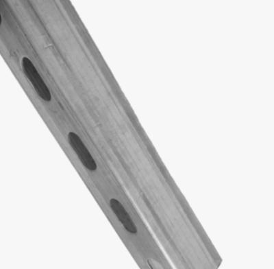 China Slotted Metal Strut Channel Stainless Galvanized Unistrut C Steel Profile For Structure for sale