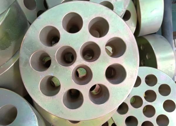 Quality Round Post tension Anchor System For 12.7-17.8mm Prestressed Cable Anchorage Building Materials for sale