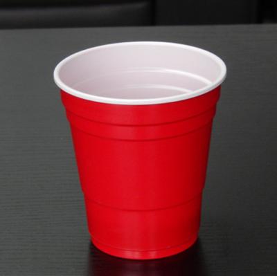 China 10 Oz 285 Ml Plastic Cups Beer Pong For Cold And Hot Drinks for sale