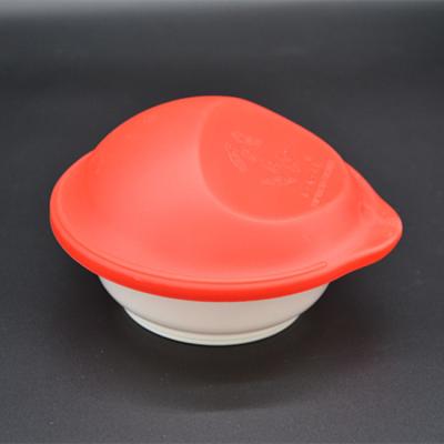 China 10 Oz 300Ml Disposable Plastic Bowls With Lids Disposable Food Bowl Sea Food Packaging for sale