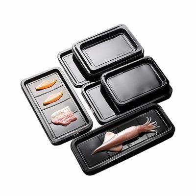 China 290 X 190 X 20 Mm PP Plastic Vacuum Skin Pack Tray For Beef Steaks for sale