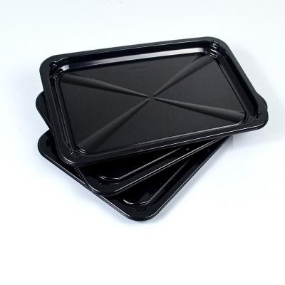China 230 X 160 X 20 Mm Black PP Plastic Vacuum Skin Trays Can Be Customized for sale