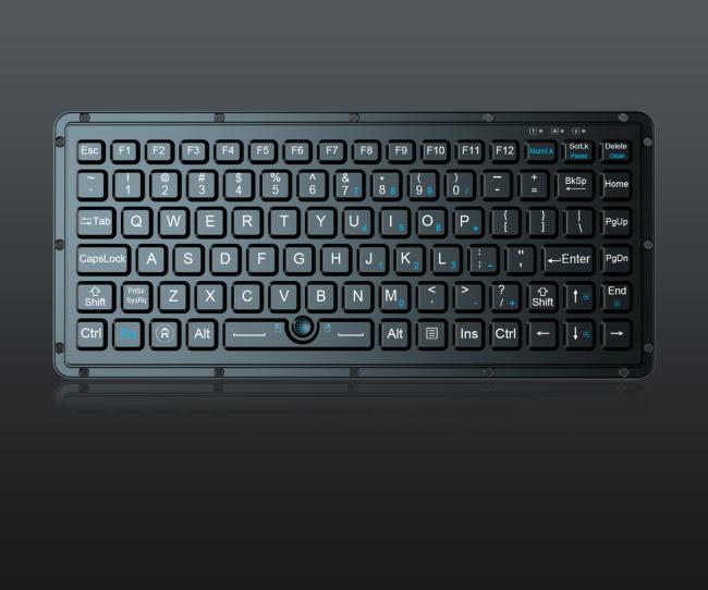 stainless steel keyboard