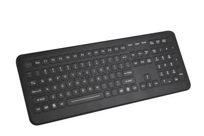 China Cleanable medical keyboards with integrated numeric keypad 12 FN keys for sale