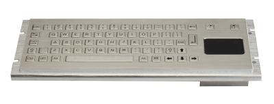 China Small IP65 dynamic vandal proof Industrial Keyboard With Touchpad , short stroke for sale